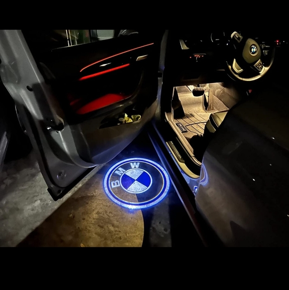 COPY - 2 new BMW car door courtesy puddle lights - Picture 1 of 4
